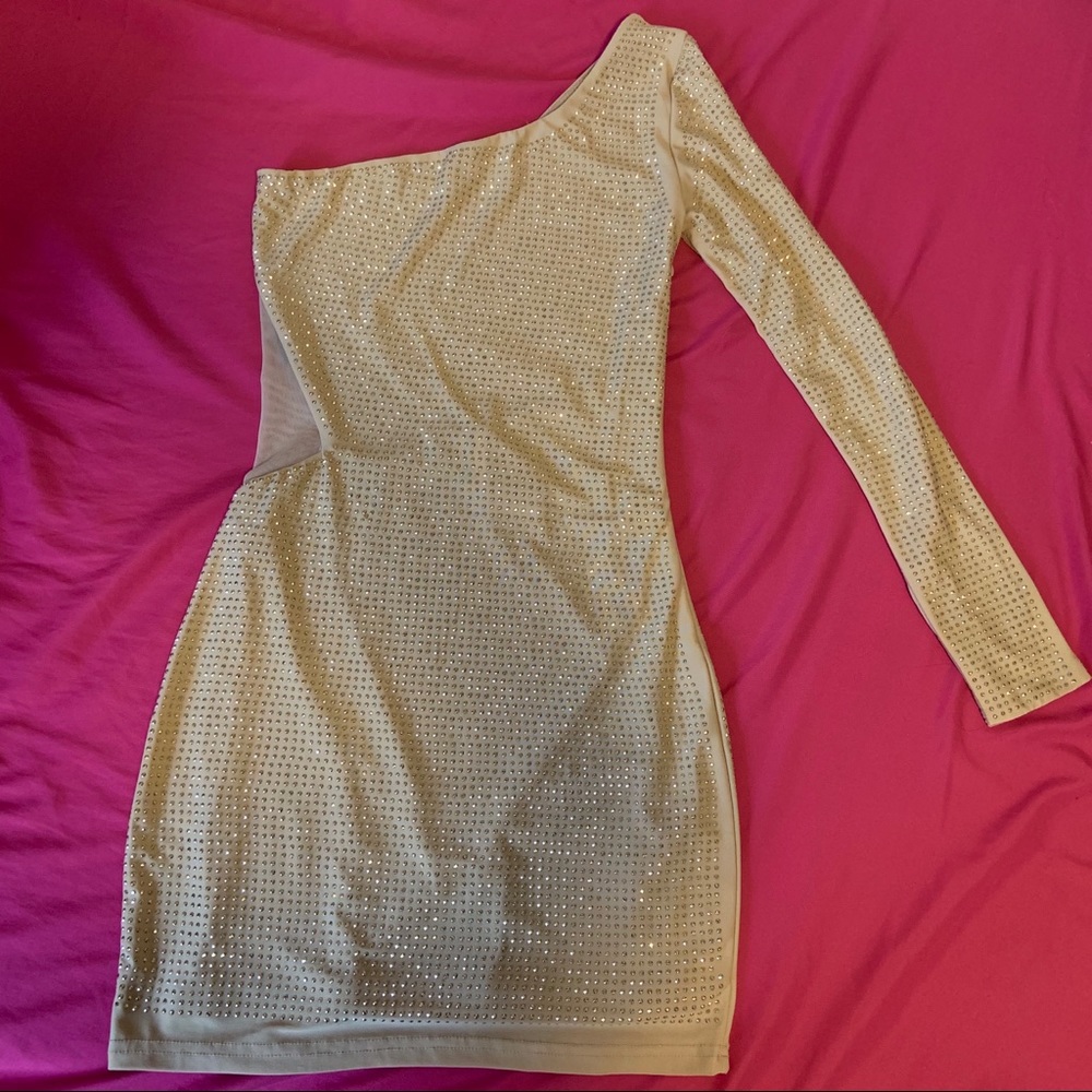 F21 One Shoulder Dress